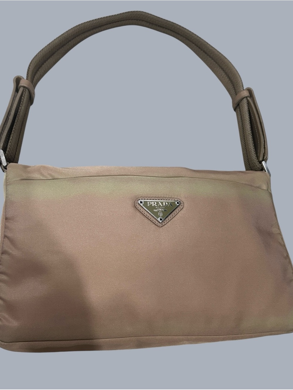 VINTAGE PRADA Beige Shoulder Bag - Tessuto Deserto 90’s shoulder bag - Picture 5 of 12